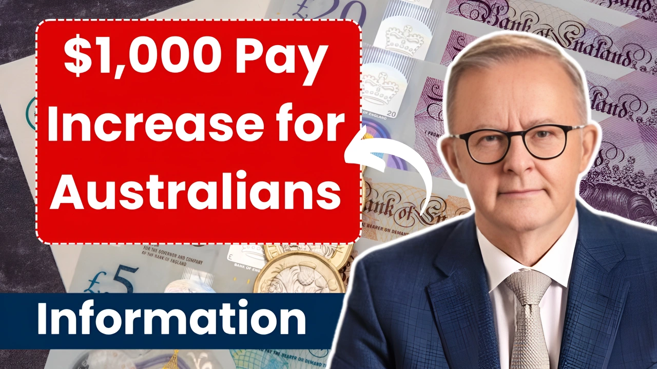 $1,000 Pay Increase for Australians