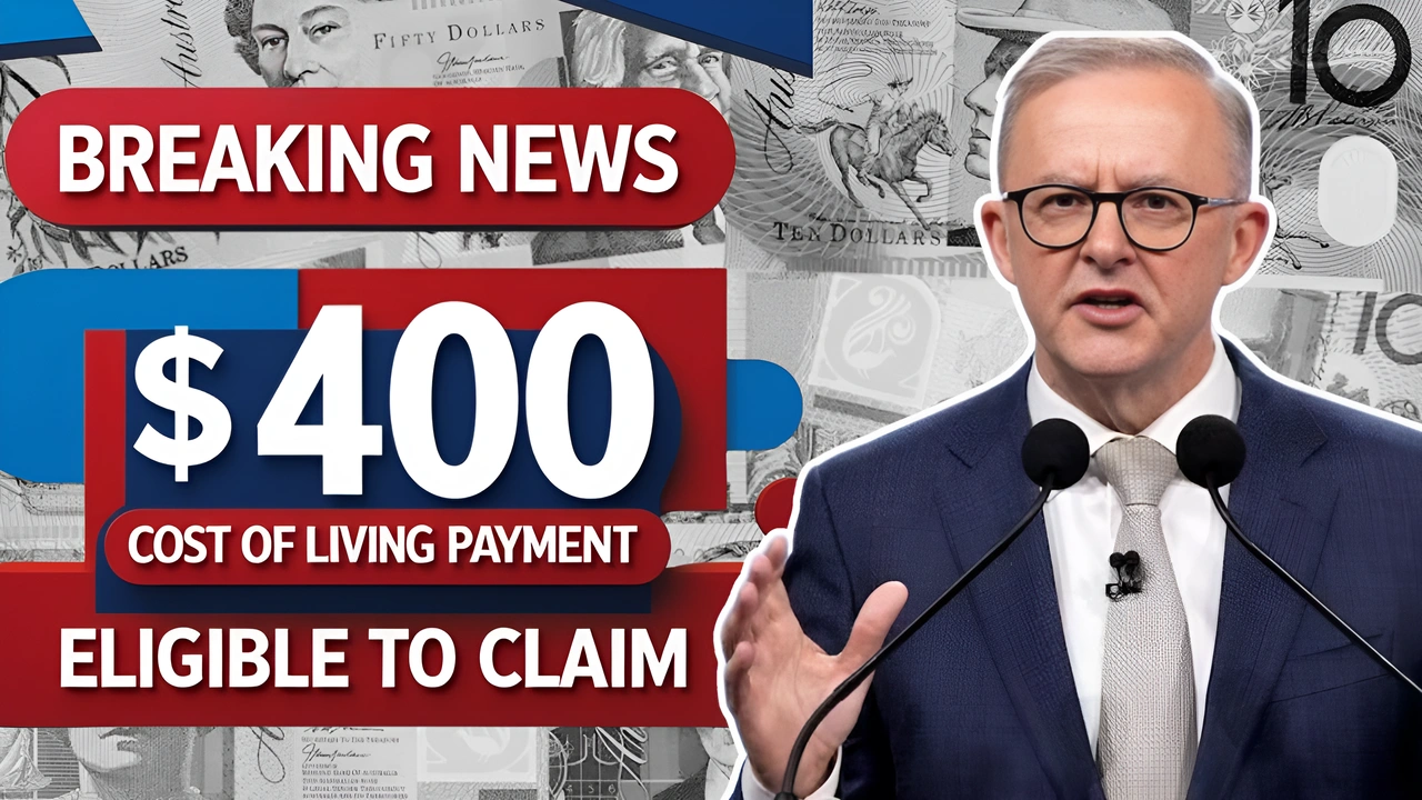 Australia $400 Cost of Living Payment