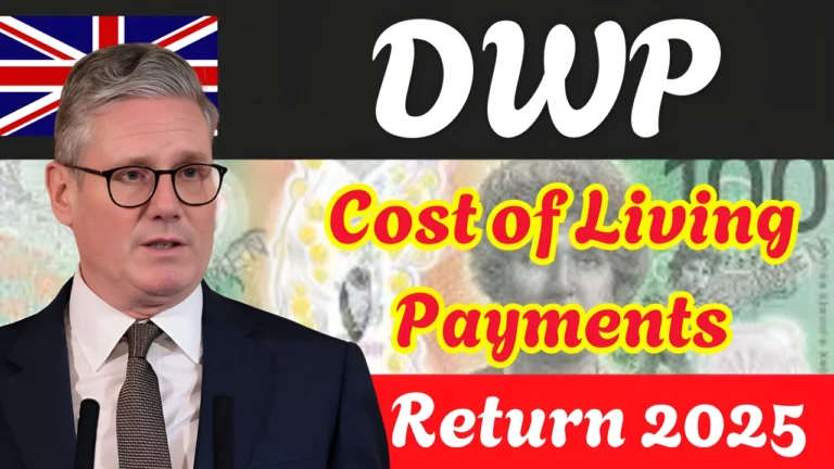 DWP Cost of Living Payments