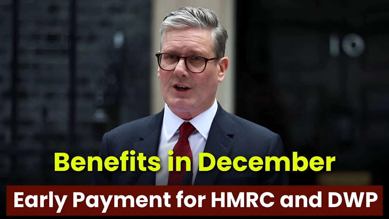 Early Payment for HMRC and DWP Benefits in December