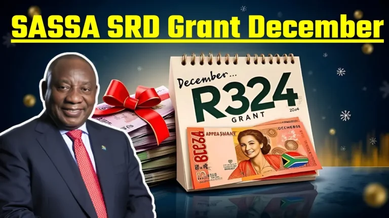 SASSA SRD Grant December