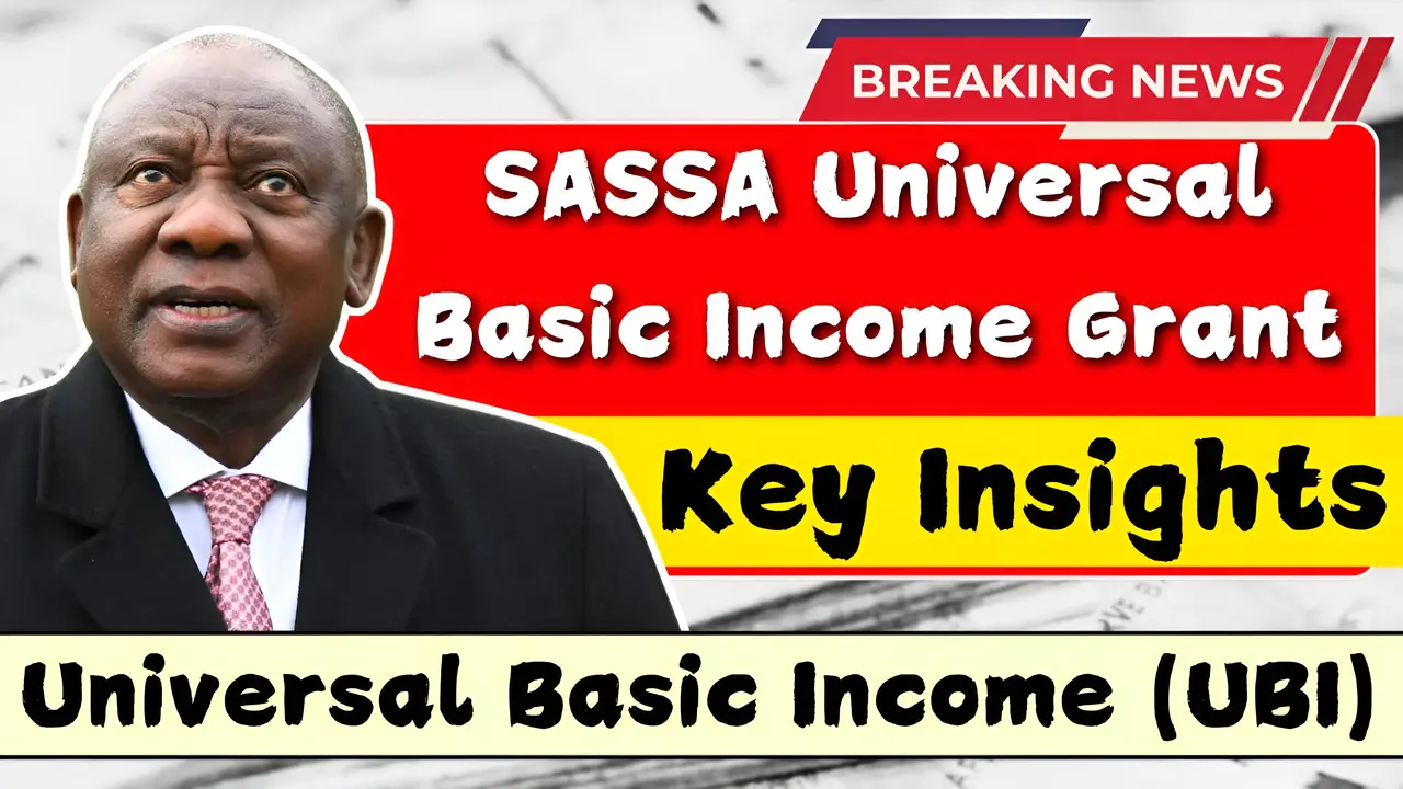 Understanding the SASSA Universal Basic Income