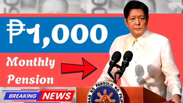₱1,000 Monthly Pension